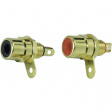 CHS5725/2G (pair) [2 шт] Cinch chassis socket red + black PU=2 ST