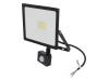 39013, Лампа: прожектор LED; 4000(тип.)K; IP44; Корпус: черный; 30Вт, Goobay