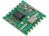 RFM12B-433S2P, Модуль: RF; трансивер FM; FSK; 433,92МГц; SPI; -105дБм; 2,2?3,8ВDC, HOPE MICROELECTRONICS