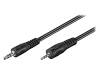 50459, Кабель; вилка Jack 3,5мм 3pin, Jack 2,5мм 3pin вилка; 2м, Goobay
