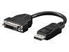 69873, Адаптер; вилка DisplayPort, гнездо DVI-D (24+1); 0,2м, Goobay