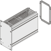 34812-321, Rear panel 3 HE 21 TE, Schroff