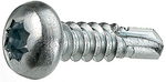 BN 11904 3.5X13, Oval-head drilling screws, galvanized 3.5 13 mm, BOSSARD