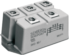 SKB52/08, Диодный мост; 800В; 50А; G35,SEMIPONT3; на провод, SEMIKRON