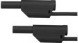 VSFK 5000 / 1 / 150 / SW Test lead diam. 4 mm Black 150 cm 1 mm2 CAT II