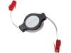 CP1041R Patch cord; U/UTP; 5e; многопров; CCA; ПВХ; белый; 1,5м; 30AWG