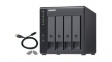 TR-004 USB-C Hard Drive Enclosure with RAID, 4x 2.5"/3.5", SATA II/SATA III