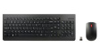 4X30M39472 Keyboard and Mouse, 1200dpi, Essential, DE Germany, QWERTZ, Wireless