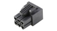 172708-1006 Mini-Fit Sigma Receptacle Housing, 6 Poles, 2 Rows, 4.2mm Pitch
