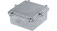 RND 455-00617 Sealed Metal Enclosure, Light Grey, 162 x 162 x 80 mm, Aluminium Alloy / ADC12,