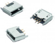 614105150621 Socket, 5, micro-USB AB THT