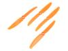 GFM-MP-0202-ORANGE Пропеллер; оранжевый; Кол-во шт: 4; Набор: 2x CW + 2x CCW; O: 5"