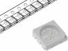 OF-SMD5060BL-W LED; SMD; 5060,PLCC6; голубой; 2-3лм; 800-1000мкд; 5x5мм; 120°; 60мА