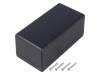 1594DWBK Корпус: универсальный; Х:66мм; Y:131мм; Z:55мм; 1594; ABS; черный