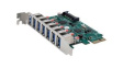 EX-11088-2 Interface Card, PCI-E x1, 7x USB-A, USB 3.0