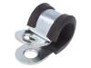 LKD11625 Хомуты; Oпетли: 16мм; W: 25мм; сталь; Материал корпуса: EPDM; W1