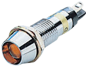 BD-0801 12V YELLOW, LED Indicator yellow 12 VDC, Sedeco