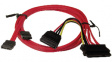 AA-84823-1 SAS hard drive cable internal SFF-8482-Plug 2x SATA 22-pin-Plug 100 cm