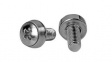 CABSCREWSM6 [50 шт] Screws, Pack of 50 Pieces, M6, 16mm, Nickel-Plated Steel