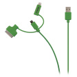 VLMP39410G1.00 3-in-1 cable (USB Micro-B, Lightning and 30-pin) 1.0 m USB Type A-Plug USB Micro