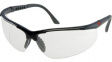 2750 Safety Glasses Clear/Black Polycarbonate Anti-Scratch/Anti-Fog EN 166/170/EN 166