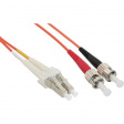LCST62DOR5 FO cable 62.5/125um OM1 LC/ST 5 m Orange