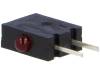 KM-2520EH/1ID-5V, LED; в корпусе, горизонтальн; Кол-во диод:4; 1,8мм; THT; красный, Kingbright