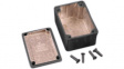 1590HBK Корпус: универсальный; Х:38мм; Y:52мм; Z:31мм; 1590; алюминий; IP54
