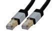 PLA-400B-L-5 Platinum cable RJ45 Cat.6 S/FTP 5 m black