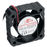 F41LM-024XK-9, Axial fan DC 41 x 41 x 12 mm 24 VDC, Micronel