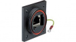 PX0870/E Переходник: соединитель; PIN: 8; с заземлением; позолота; IP68