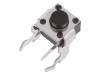 1301.9501, Микропереключатель TACT; SPST-NO; Положения:2; 0,05A/12ВDC; THT, Schurter