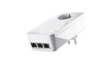 8502 Powerline Magic 2 LAN Triple Extension Adapter 3x 10/100/1000 2.4Gbps DE Type F (CEE 7/4) Plug