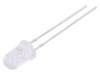 FYL-5013SURC1C, LED; 5мм; красный; 4000мкд; 15°; Поверхность: выпуклая; Шаг:2,54мм, FORYARD