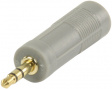 BAP446 Headphone adapter Jack plug, stereo male 3.5 mm - jack coupling