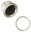 C091 31N107 100 2 Appliance socket c091d 7-pin din poles 7 - 270deg. 5 a 100 vac/vdc