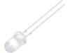 OSR5RU5111A LED; 5мм; красный; 7000-9000мкд; 15°; Поверхность: выпуклая