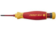 45296 PocketMax Bitholding Screwdriver with Magazine, Slotted/Phillips/PlusMinus, 5pcs