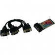 EX-1392 ExpressCard 34 mm Serial RS232 2 port