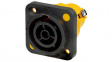 NAC3FPX-ST Panel mount socket 2+PEP
