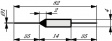 D181-002 Thermal fuse, axial 184 °C