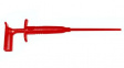 BU-20433-2 Right Angle Insulated Clamp Clip Red