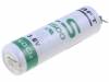 LS 14500 PCB 1X1 Батарея: литиевая; 3,6В; AA; 2pin; O14,5x50мм; 2600мАч
