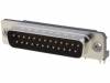 DB25-PN-24 Гнездо; D-Sub; PIN:25; "папа"; стандарт 4,2мм; Фиксация: винтами
