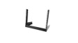 RK8OD 2-Post Open Frame Rack, 8U, Steel, 50kg, Black