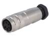 PXMBNI16FBF05ASC Разъем: M16; "мама"; на провод; IP67; вилка; пайка; 250В; PIN:5; 6А