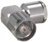 16 N-50-3-103/133 NE, Cable plug N Angled RG-58-C/U/RG-223-/U/G-03233-D/-400 50 Ohm, 11 GHz, Male, N, Huber+Suhner