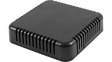 1551V4BK Plastic Enclosure 80x80x20.3mm Black ABS IP30