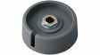 A3040068 Control knob with recess grey 40 mm
