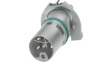 1425601 M12 Panel Mount Plug, 5 Poles, L-Coded, Solder